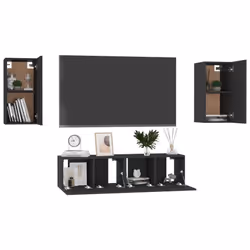 VidaXL 3078747 supporto TV e sistema audio