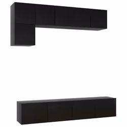 VidaXL 3078798, Nero, Legno, Legno, 800 mm, 300 mm, 300 mm