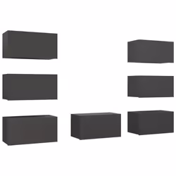 VidaXL 3078953, Grigio, Legno, Legno, 305 mm, 300 mm, 600 mm