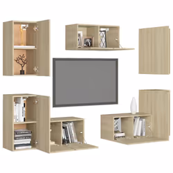 VidaXL 3078986 supporto TV e sistema audio
