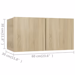 VidaXL 3079015 supporto TV e sistema audio - Vista aggiuntiva 7