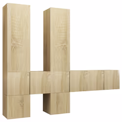 VidaXL 3079033, Legno, Legno, Legno, 600 mm, 7 pz
