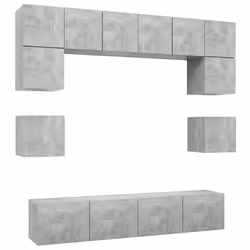 VidaXL 3079111, Grigio, Legno, Legno, 800 mm, 1 pz