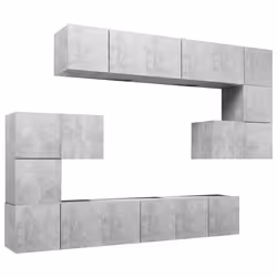 VidaXL 3079144, Grigio, Legno, Legno, 600 mm, 10 pz