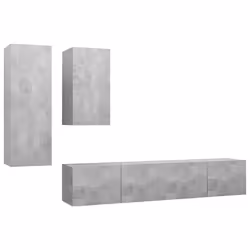 VidaXL 3079152, Grigio, Legno, Legno, 800 mm, 300 mm, 300 mm