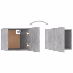 VidaXL 3079718 comodino Colore cemento - Vista aggiuntiva 7