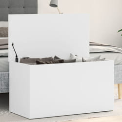 Vidaxl - Cassapanca Bianca 84x42x46 cm in Legno Ingegnerizzato 1548