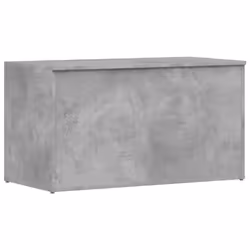 vidaXL Cassapanca Grigio Cemento 84x42x46 cm in Legno Ingegnerizzato - Vista aggiuntiva 2