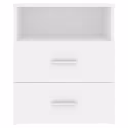 VidaXL 803272 comodino Bianco - Vista aggiuntiva 4