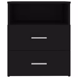 VidaXL 803274 comodino Nero - Vista aggiuntiva 5