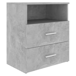 VidaXL 803280 comodino Colore cemento