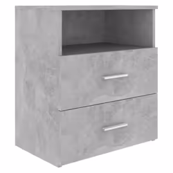 VidaXL 803281 comodino Colore cemento - Vista aggiuntiva 5