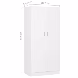 VidaXL 803434 armadio/guardaroba per camera da letto - Vista aggiuntiva 8