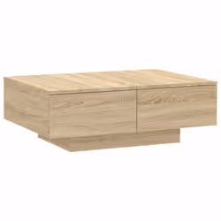 vidaXL Tavolino da Salotto Rovere Sonoma 90x60x31 cm Legno Multistrato - Vista aggiuntiva 2