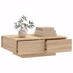 vidaXL Tavolino da Salotto Rovere Sonoma 90x60x31 cm Legno Multistrato - Vista aggiuntiva 3