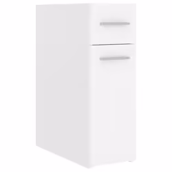 vidaXL Armadietto da Farmacia Bianco 20x45,5x60 cm in Multistrato - Vista aggiuntiva 2