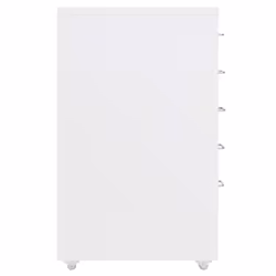 Schedario Mobile Bianco 28x41x69 cm in Metallocod mxl 106117 - Vista aggiuntiva 3