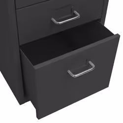 VidaXL 335915 schedario e accessori Metallo Antracite - Vista aggiuntiva 6