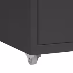 VidaXL 335915 schedario e accessori Metallo Antracite - Vista aggiuntiva 7