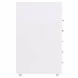 Schedario Mobile Bianco 28x41x69 cm in Metallocod mxl 130103 - Vista aggiuntiva 3