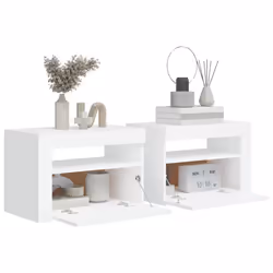 VidaXL 3080734 comodino Bianco - Vista aggiuntiva 6