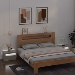 VidaXL 3080738 comodino Colore cemento - Vista aggiuntiva 8
