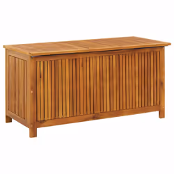 vidaXL Contenitore da Giardino 113x50x58cm in Legno Massello di Acacia - Vista aggiuntiva 2