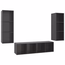 VidaXL 3079753, Grigio, Legno, Legno, 1 pz