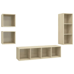 VidaXL 3079775 supporto TV e sistema audio