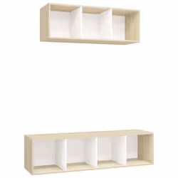 VidaXL 3079795, Bianco, 370 mm, 370 mm, 1420 mm, 1 pz