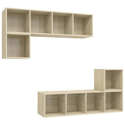 VidaXL 3079811 supporto TV e sistema audio