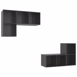 VidaXL 3079843, Grigio, 370 mm, 370 mm, 720 mm, 1 pz