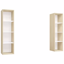 VidaXL 3079867, Bianco, 370 mm, 370 mm, 1425 mm, 1 pz