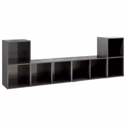 VidaXL 3079978, Grigio, Legno, Legno, 720 mm, 350 mm, 365 mm
