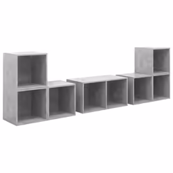 VidaXL 3080055, Grigio, Legno, Legno, 720 mm, 350 mm, 360 mm