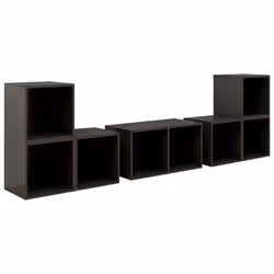 VidaXL 3080059, Grigio, Legno, Legno, 720 mm, 350 mm, 360 mm