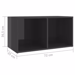 VidaXL 3080059 supporto TV e sistema audio - Vista aggiuntiva 8