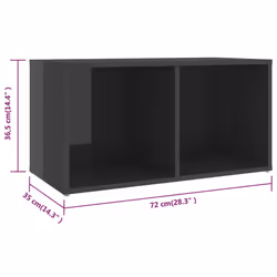 VidaXL 3080068 supporto TV e sistema audio - Vista aggiuntiva 6