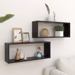 Solo per decorare? Ovviamente no. Questo set di mensole a muro è progettato per scopi decorativi ma anche per riporre vari og ...