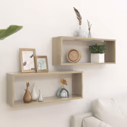 Solo per decorare? Ovviamente no. Questo set di mensole a muro è progettato per scopi decorativi ma anche per riporre vari og ...