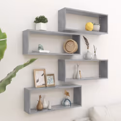 Solo per decorare? Ovviamente no. Questo set di mensole a muro è progettato per scopi decorativi ma anche per riporre vari og ...