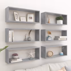 Solo per decorare? Ovviamente no. Questo set di mensole a muro è progettato per scopi decorativi ma anche per riporre vari og ...