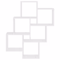 VidaXL 807169 scaffale Legno Bianco - Vista aggiuntiva 4