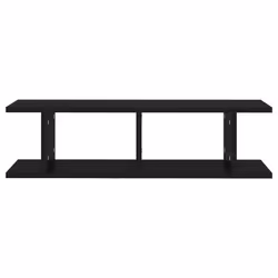 VidaXL 807188 scaffale Legno Nero - Vista aggiuntiva 4