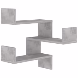 VidaXL 807232 scaffale Legno Grigio - Vista aggiuntiva 5