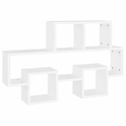 VidaXL 807250 scaffale Truciolare Bianco
