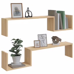 VidaXL 807271 scaffale Legno - Vista aggiuntiva 4
