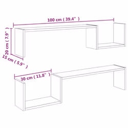 VidaXL 807271 scaffale Legno - Vista aggiuntiva 8