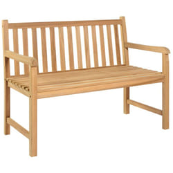Vidaxl - Panchina da Giardino 114 cm in Legno Massello di Teak