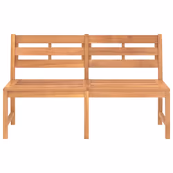 vidaXL Panca da Giardino 150 cm in Legno Massello di Teak - Vista aggiuntiva 3